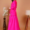 Bright Pink Embellished Sharara Set - Image 2